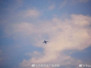 无锡的天空，一半是温柔，一半是畅快