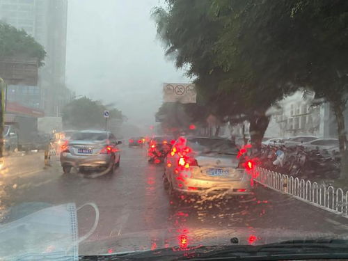 广州今天特大暴雨，水漫羊城，众志成城